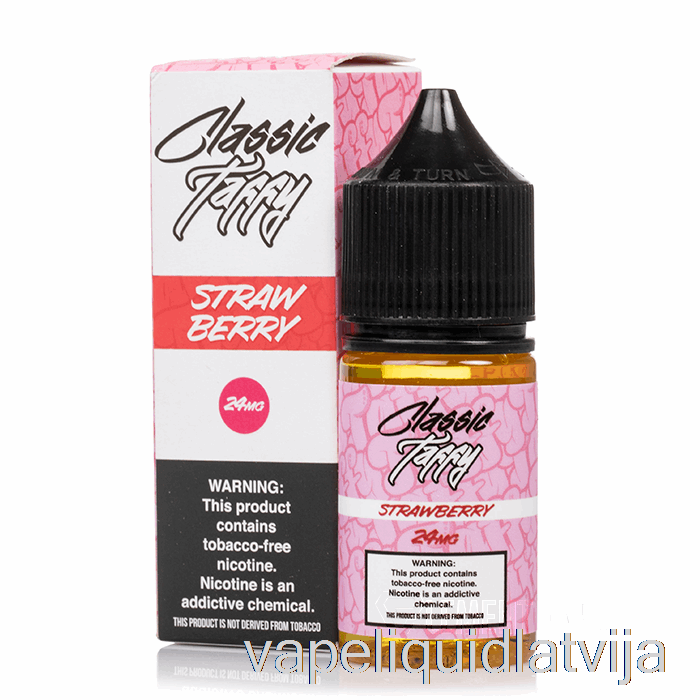 Strawberry Classic Taffy - Syn Salts - 30ml 24mg Vape šķidrums